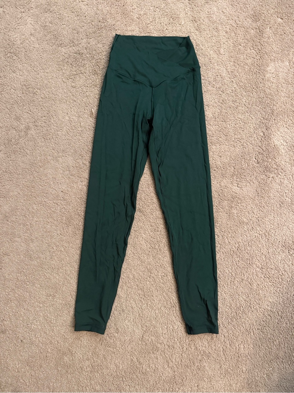 Aerie High-Waist Dark Green Performance Leggings - Picture 3 of 3